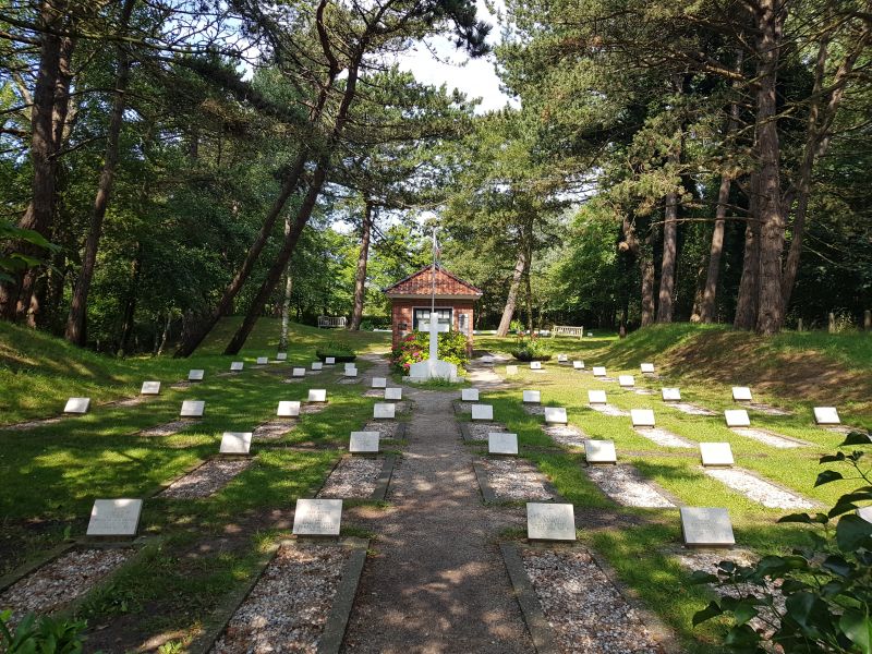 Vredenhof begraafplaats op Schiermonnikoog