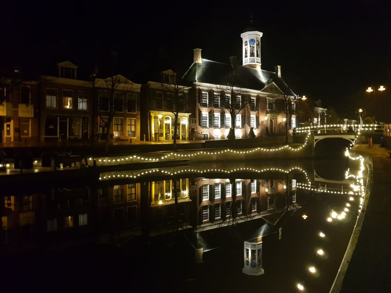 Dokkum by night