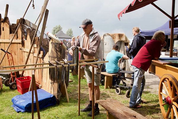 Baard, jaarlijkse wedstrijd palingroken