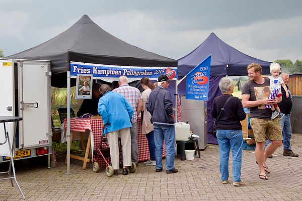 Baard, jaarlijkse wedstrijd palingroken