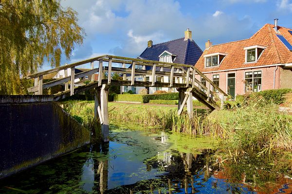 Easterwierrum, Singel in herfstkleuren