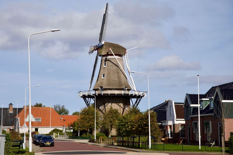 Anjum, stellingmolen