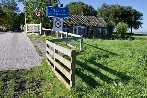 het dorpje Greonterp