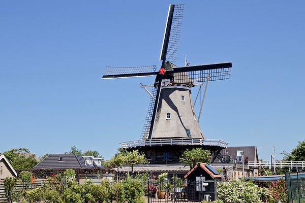 Sexbierum, molen "de Korenaar"