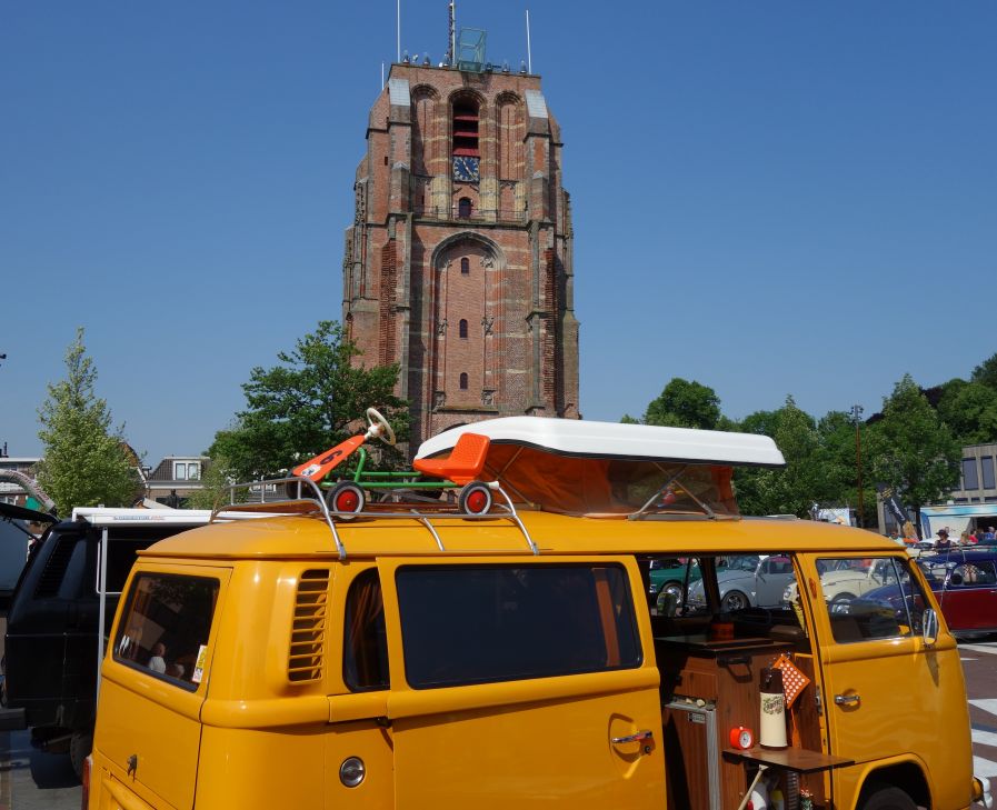 klassieke Volkswagen onder de Oldehove 