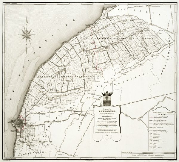 Barradeel in de atlas van Eekhoff