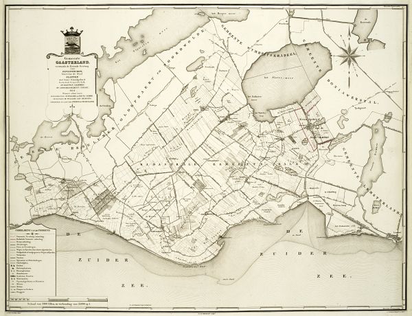 Gaasterland in de atlas van Eekhoff
