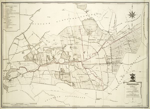 Smallingerland in de atlas van Eekhoff
