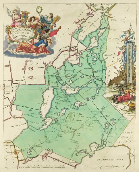 Doniawerstal in de atlas van Schotanus