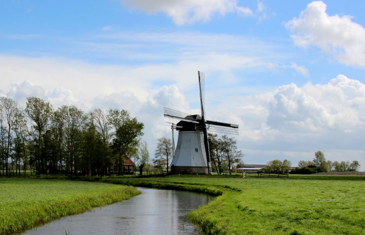 Molen De Olifant in Burdaard