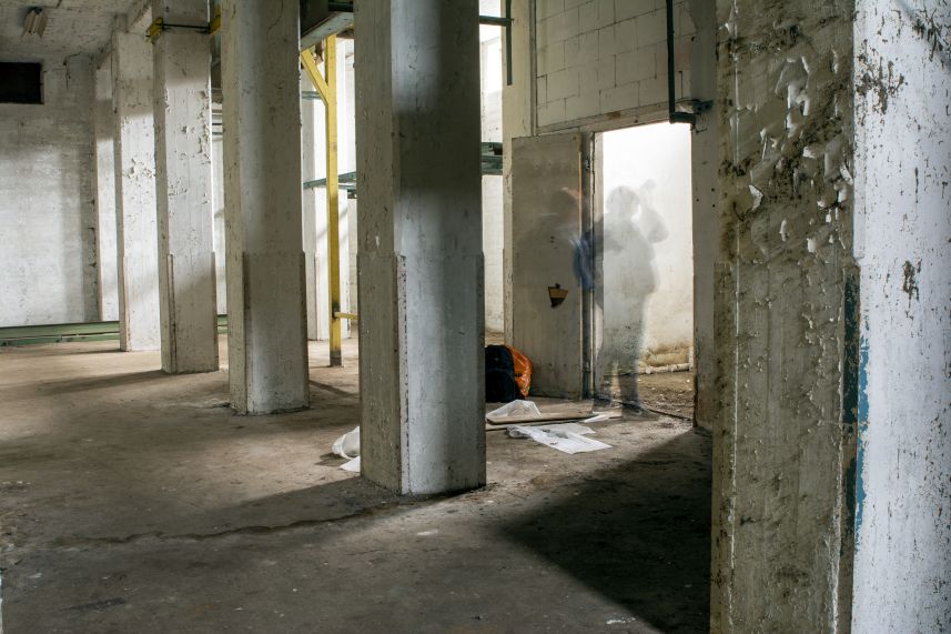 Geestverschijning in verlaten CAV-fabriek Geestverschijning in verlaten CAV-fabriek