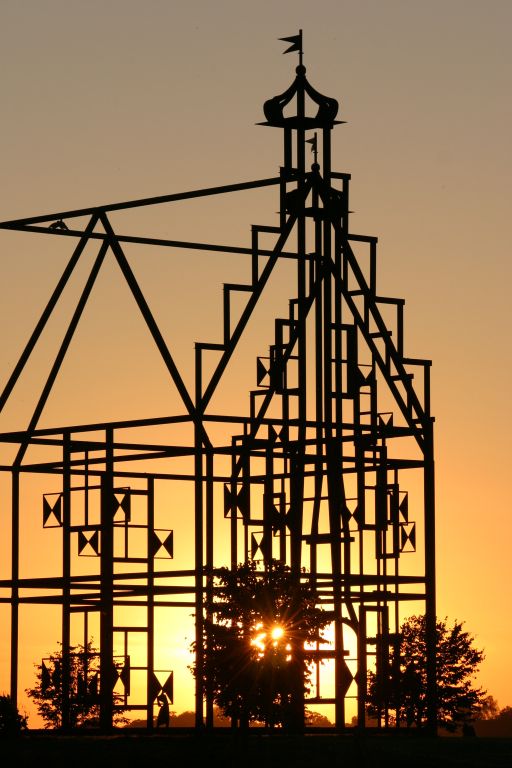 Zonsondergang bij Unia State Beers