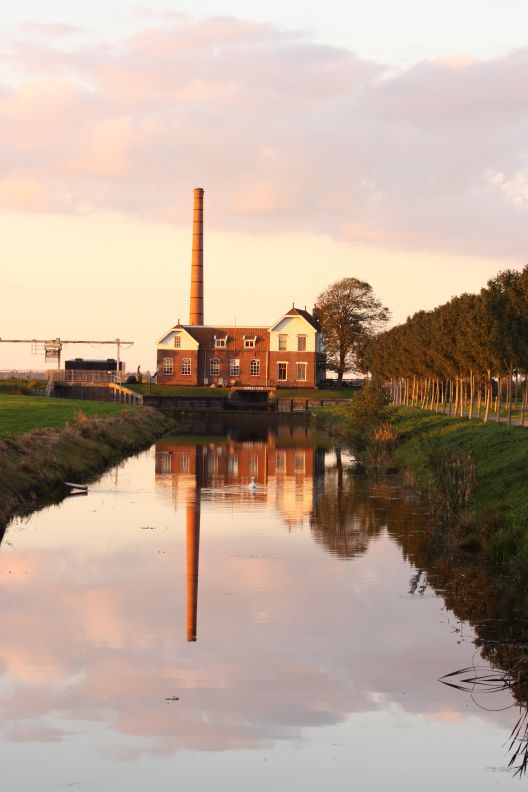 gemaal bij Echten Tjeukemeer