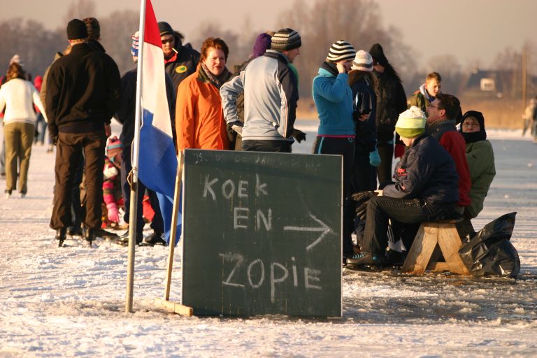 schaatsers Nannewijd Oudehaske