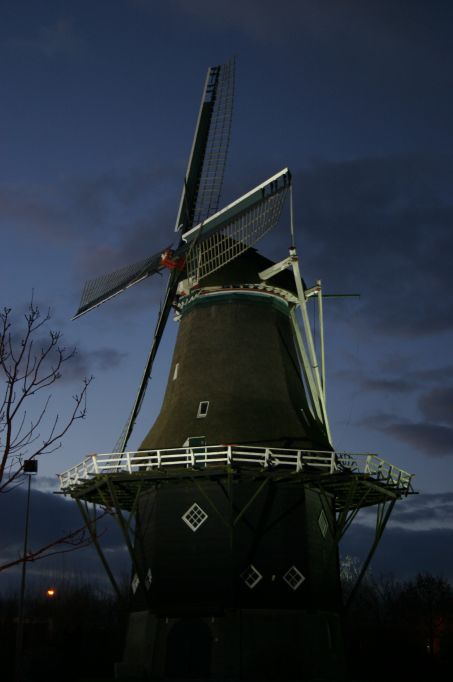 Penninga’s molen Joure by night