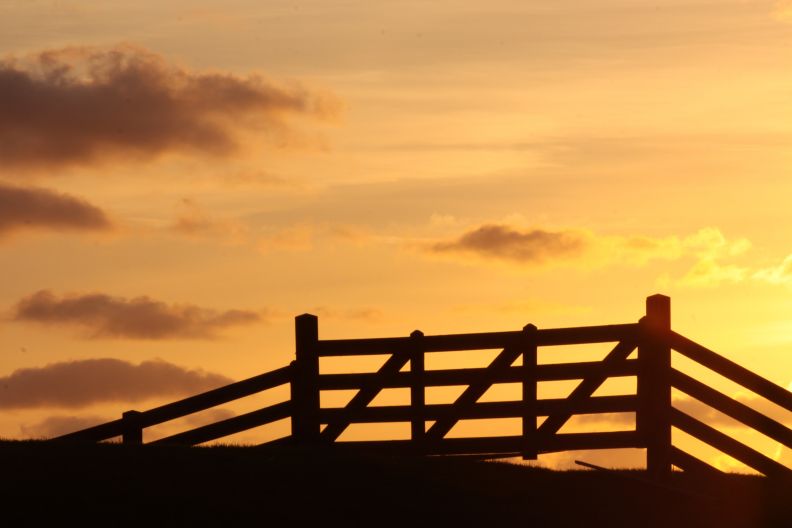 IJsselmeerdijk bij Makkum