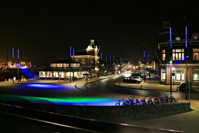 Harlingen bij Nacht